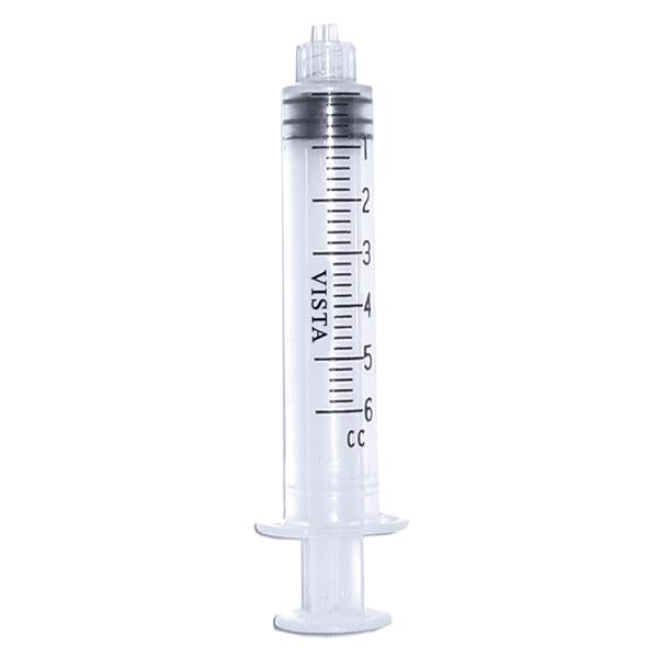 Syringe 6cc Luer Lock _ 100/Bag